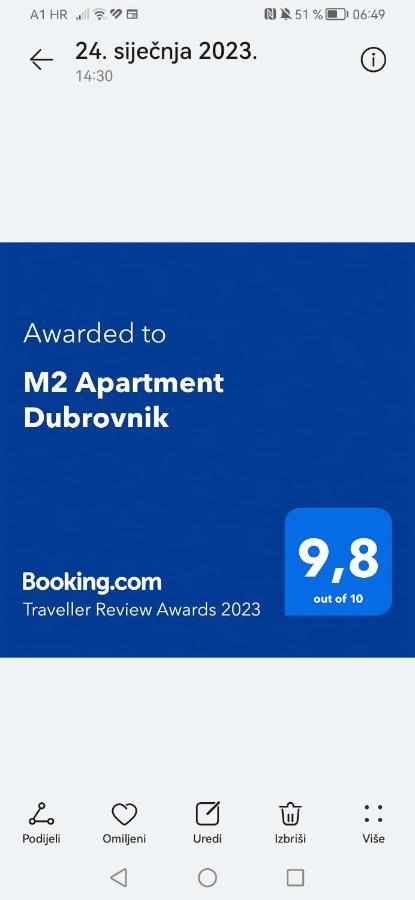 M2 Apartment Dubrovnik Exterior photo